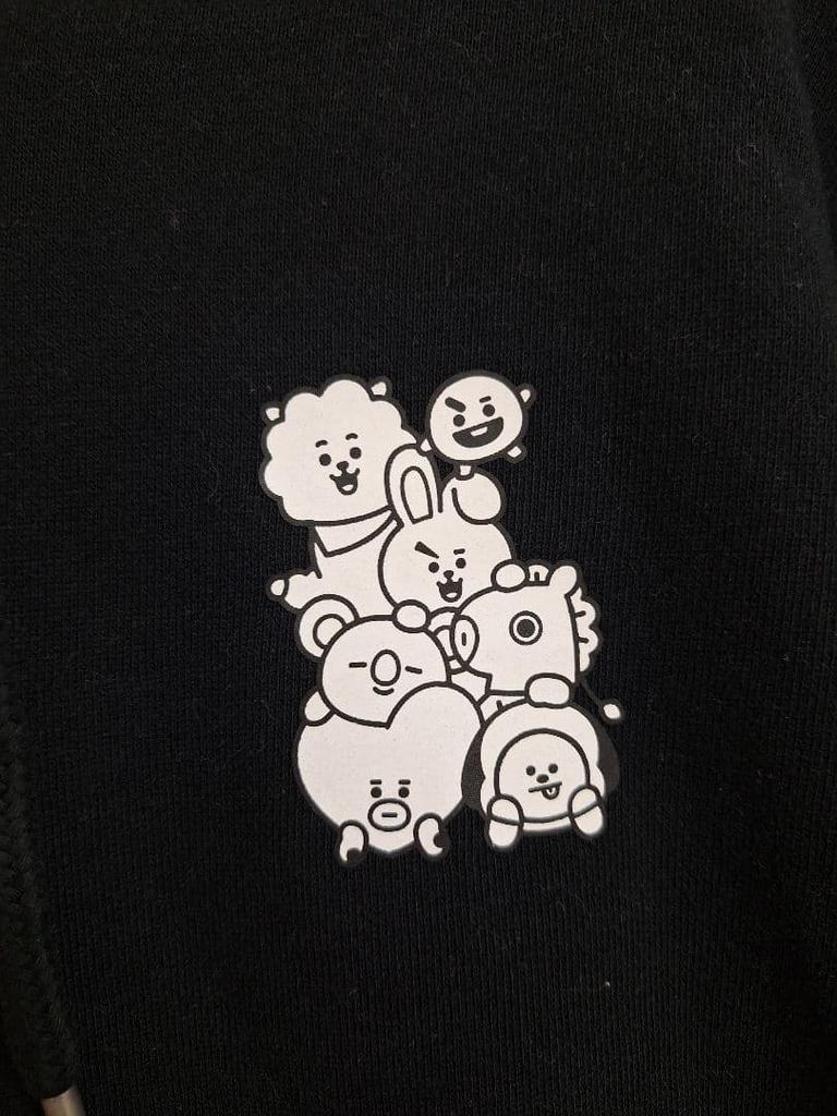 [USED] BT21×SPAO Hoodie