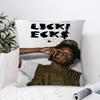 Rapper W-WAKE UP LUCKI 45*45cm Cushion Cover Pillow Cover Decor Pillowcase Home Pillowcase for Couch Pillow