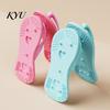 Durable Silicone Pet Toy for Teeth Cleaning 1 Pair Flip-flop Dog Chew Toys, Funny Thong Sandal Puppy Teething Small Medium Dogs Shape Toys Aggressive