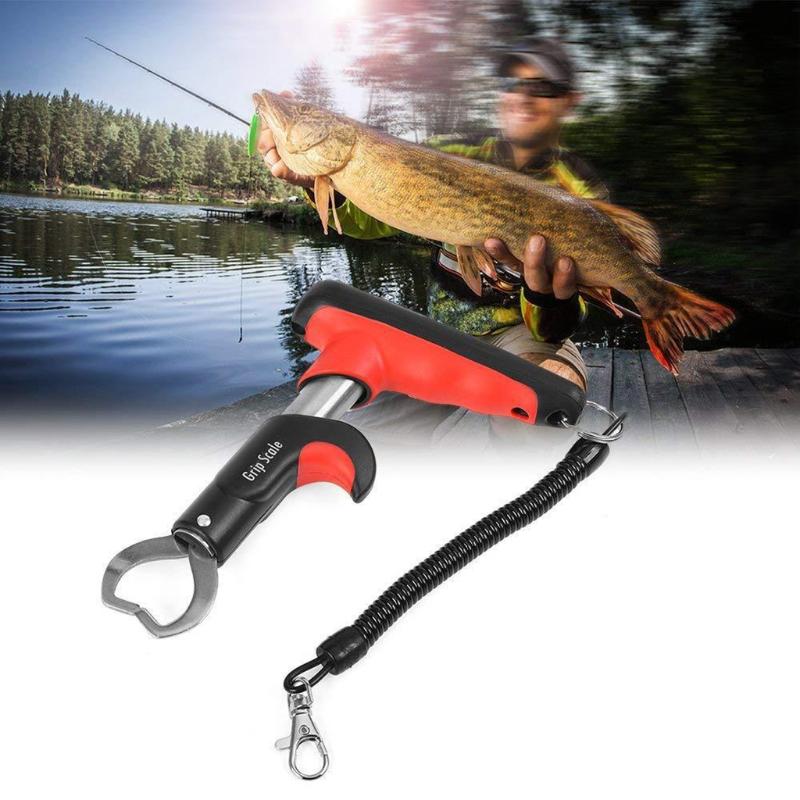 Fishing Gripper 25kg(55lb) Digital Scale Fish Grip Portable Fishs Control Tool