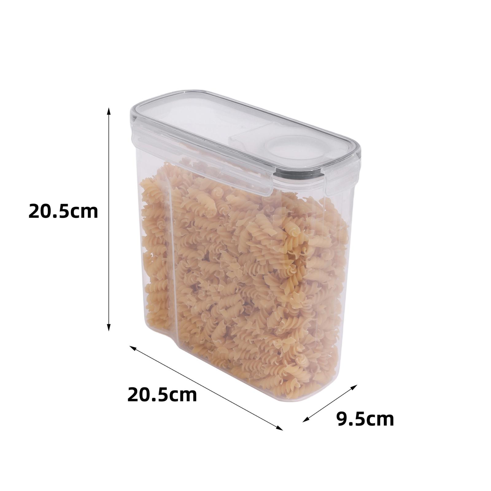 Plastic Storage Box Kitchen Rice Container Storage Organizer