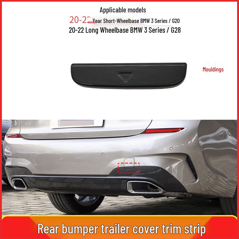 BMW 3 Series M Sport Rear Tow Hook Cover (2020-2022 G20/G28)