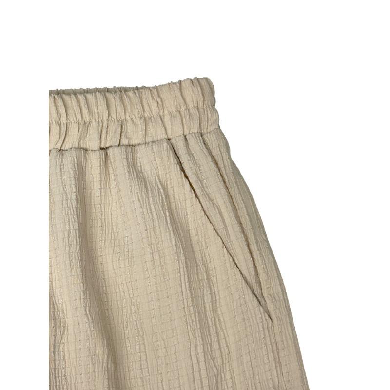 Women 2 Piece Casual Set Button Up Shirt And Elastic Waist Wide Leg Pants
