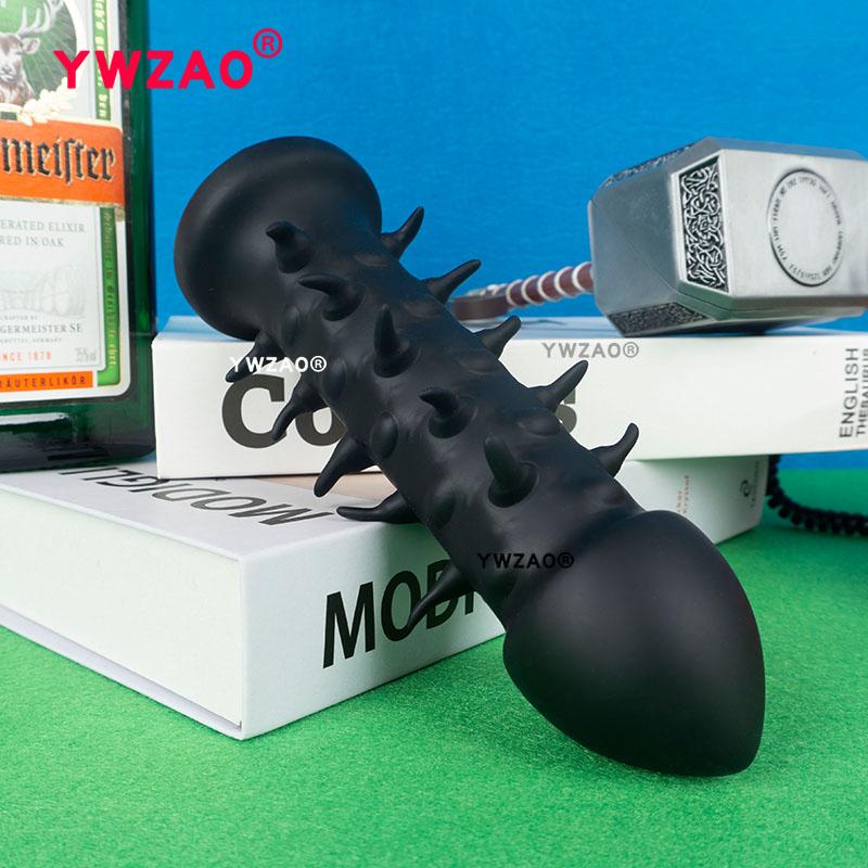 YWZAO Analplug Flüssigsilikon Geformt G77