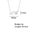 Stainless Steel Non-fading Women's Trendy Butterfly Letter Necklace