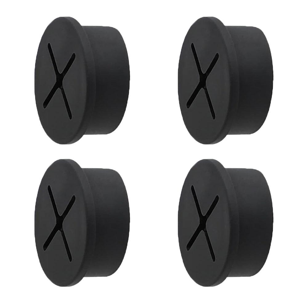 2/4/6/8/10/12Pcs Desk Cord Grommet Wire Hole Cover Line Outlet Port Threading Box Cover Cable Passing Box Office Cable Organizer