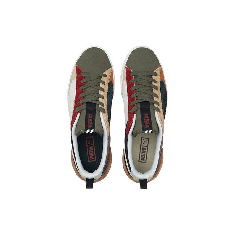 Puma Suede Green Red Beige 381184-02