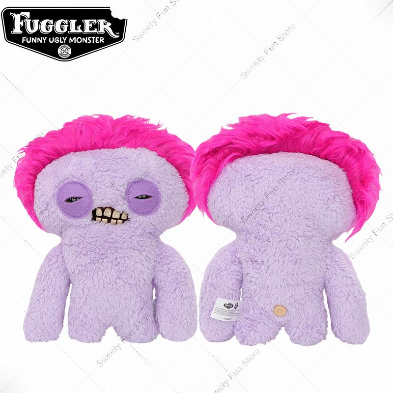 100% Original Fuggler Plush Toys Funny Ugly HAIRY FUGGS Series Tooth Monster Stuffer Plushies Cute Sir Belch Screech Dolls Gifts
