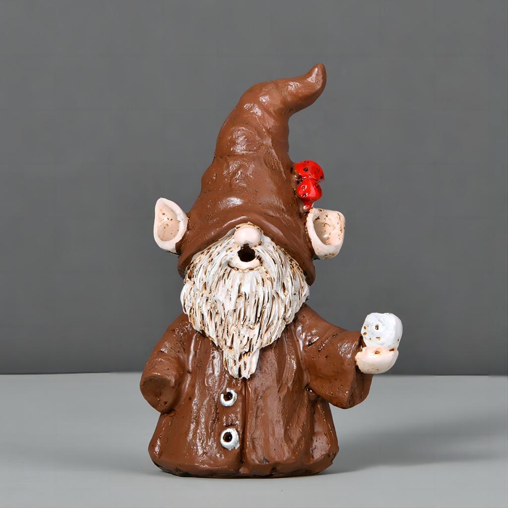 Dwarf Incense Stand for Sticks, Incense Cone Burner Ornaments, Tabletop Dwarf Decorations, Unique Dwarf Gifts