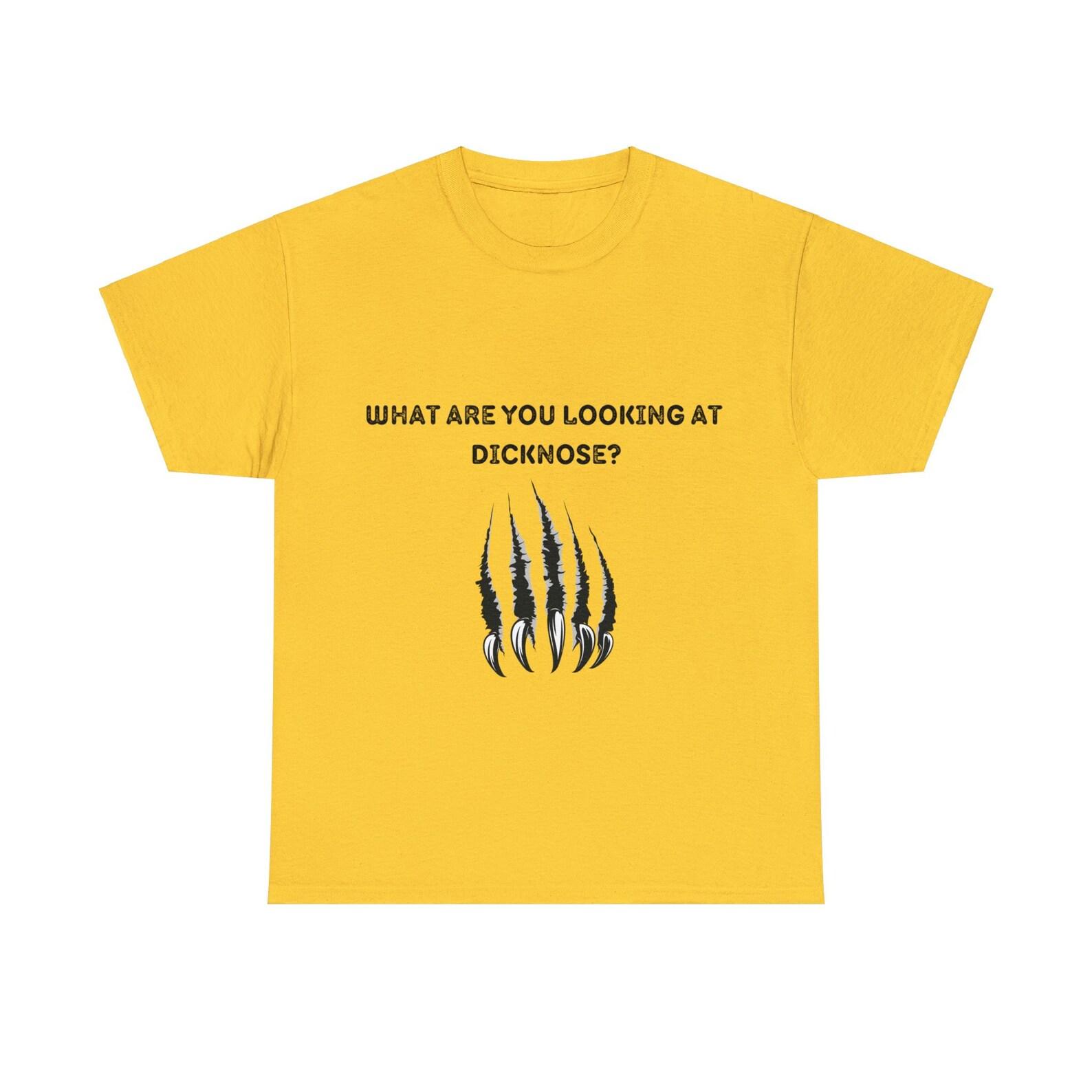 80 s Classic Movie T-shirt, Teen Wolf T-Shirt, What are you looking at Dicknose? S