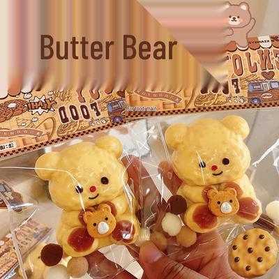 Butter Bear Squishy Toy: Slow Rebound Surprise Box for Stress Relief
