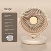 2026 New Model Oscillating Mini Fan, Rechargeable, Long-Lasting Battery, Portable Small Fan, Desktop USB Fan