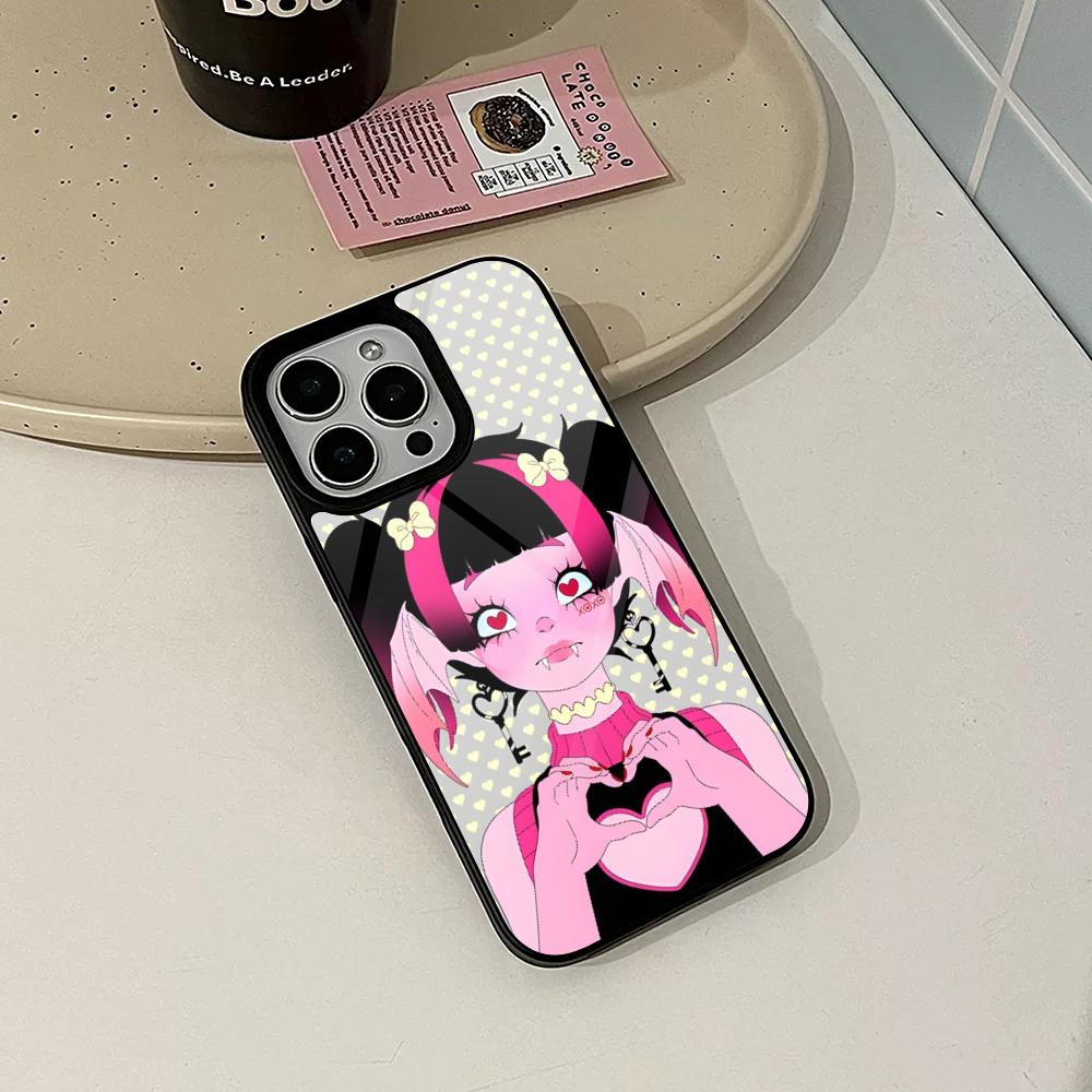 Monster Girl Maker Phone Case for Iphone 17 16 15 14 Air 13 12 11 Pro Max Mini Plus Fundas Shell PC+TPU Cover