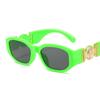 Brand Designer Vintage Sunglasses Woman Irregular Square Fashion Sun Glasses Small Frame Mirror Black Retro