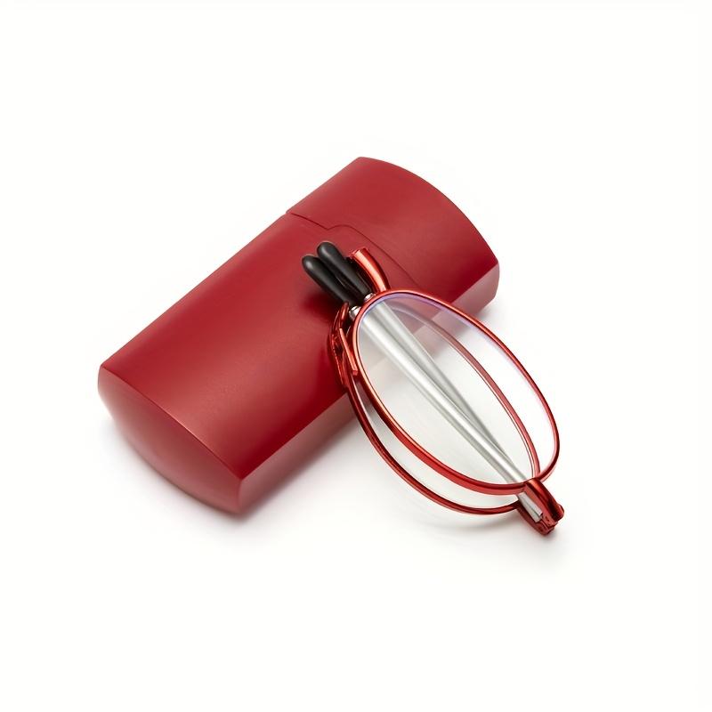 

1 пара модных складных очков для чтения с регулируемым увеличением от +1.00 до +500 для коррекции пресбиопии для мужчин и женщин 1.5