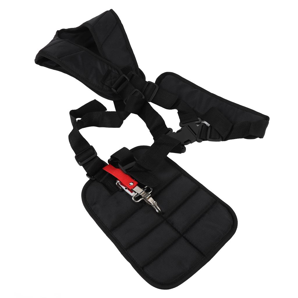 Lawn Trimmer Strap Sponge Nylon Ergonomic Water Resistant Breathable Adjustable Weed Wacker Double S