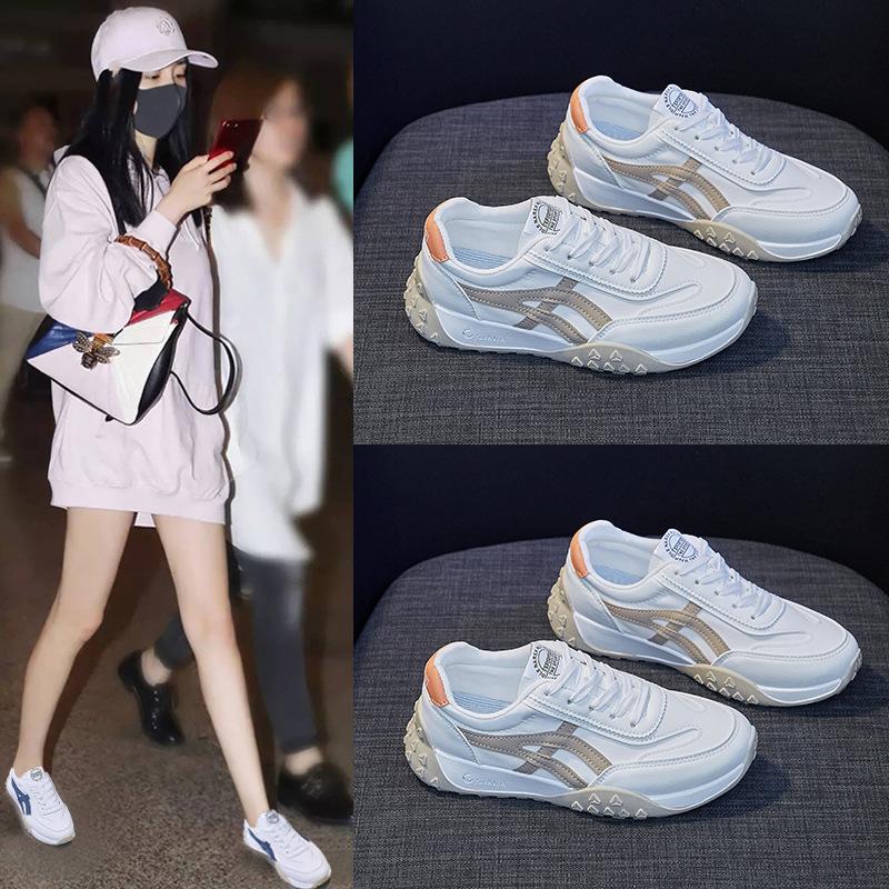 ins Korean version of Forrest Gump shoes women's 2025 spring new student running sports shoes casual dad shoes street shot NK122