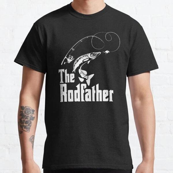 The Rodfather Fishing T Shirt Best Gift Classic T-Shirt S-3XL S