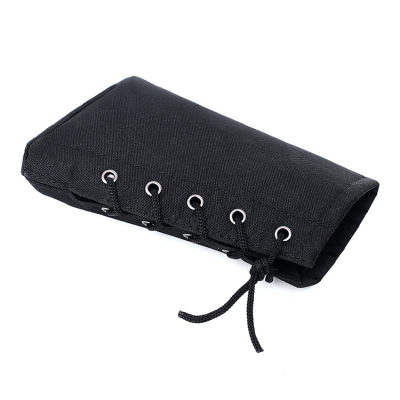 Airsoft Rifle Hunting (Tactical Shotgun) Pouches Adjustable Butt Cartridges Stock Shell Holder Ammo Holder Buttstock Cartridge Carrier Pouch