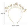 Exquisite Double Layer Rhinestone Star Bridal Headpiece & Party Hairband