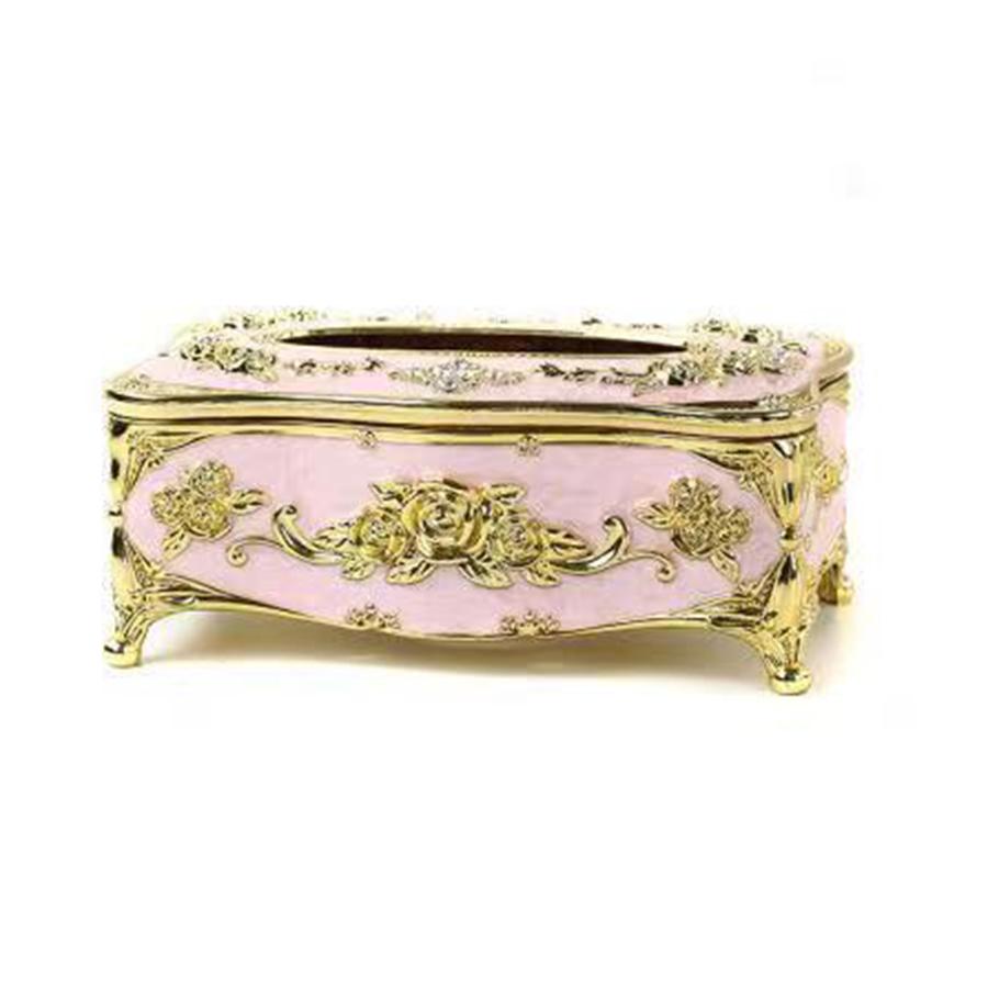 Europäische Taschentuchbox, hochwertige Serviettenextraktionsbox für Restaurants, Aufbewahrungsbox für Taschentücher auf dem Tisch für Küche und Wohnzimmer