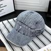 Tide Brand Hat Washed Old Baseball Cap Men's and Women's American Fashion Denim Cap Shading Spring Showing Small Face