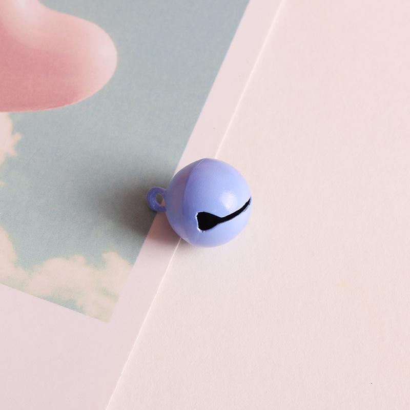 14mm Colorful Metal Bell Keychain & Pet Decoration Ornament