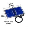 Acrylic Ping Pong Table Keychain Double Sided Mini 3D Sports Keyring Bag Pendant Car Key Chains Souvenir Gift