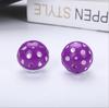 5pcs 4.3cm Hollow Bell Ball Teasing Cat Toy Pet Toy Plastic Ball Christmas Ornament Cat Toys Interactive  Pet Products