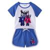 2026 Summer Kids' Clothing Set: Baby Boys' and Girls' T-Shirt & Shorts Sports Outfit