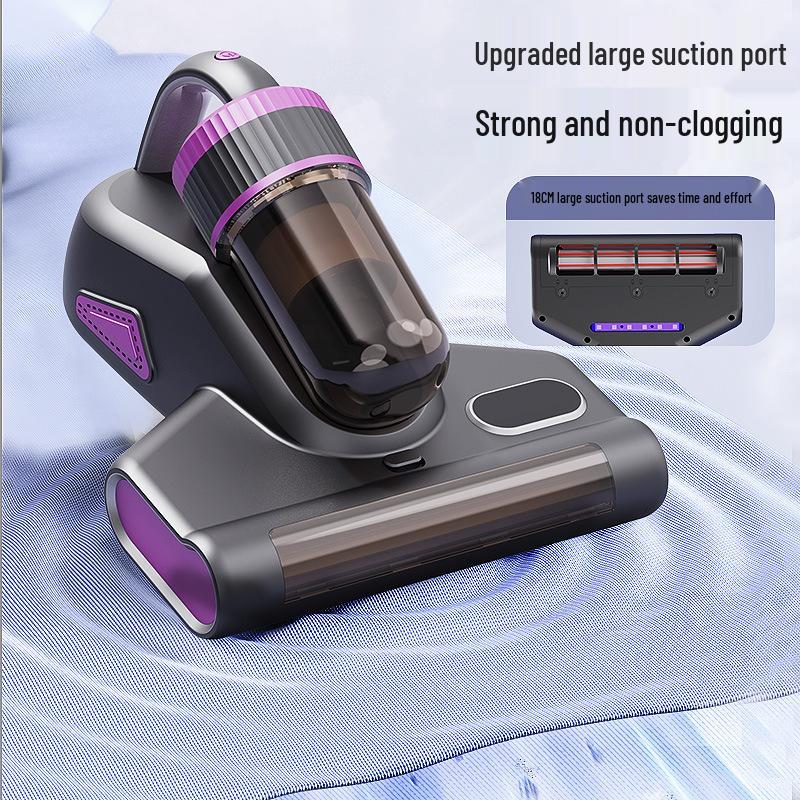 High-Suction Cordless Vacuum Cleaner with UV Sterilization and Mite Removal
