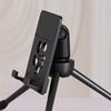 Adjustable Desktop Microphones Tripods Stand with Phone Holder Universals Clamp for Recording Live Streaming and Podcasting Sturdy Base