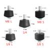 3/8 Inches &1/4 Inches Universal Antislip Tripods Monopod Rubber for Gitzo Tripods Monopod
