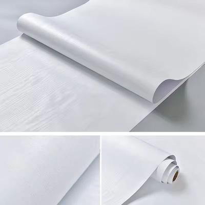 Room Decoration Cupboard Table Wallpaper Sticker PVC Adhesive Wall Wallpaper Self-adhesive Paper Furniture Wood Grain Kitchen
