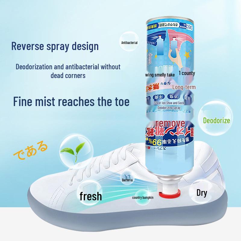 Sneaker Fresh Deodorizing Spray - Odor Eliminator & Air Freshener