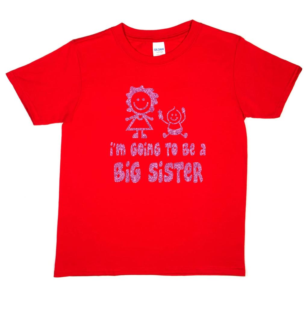 I'm Going To Be A Big Sister New Baby Birthday Funny Girls Kids T shirt