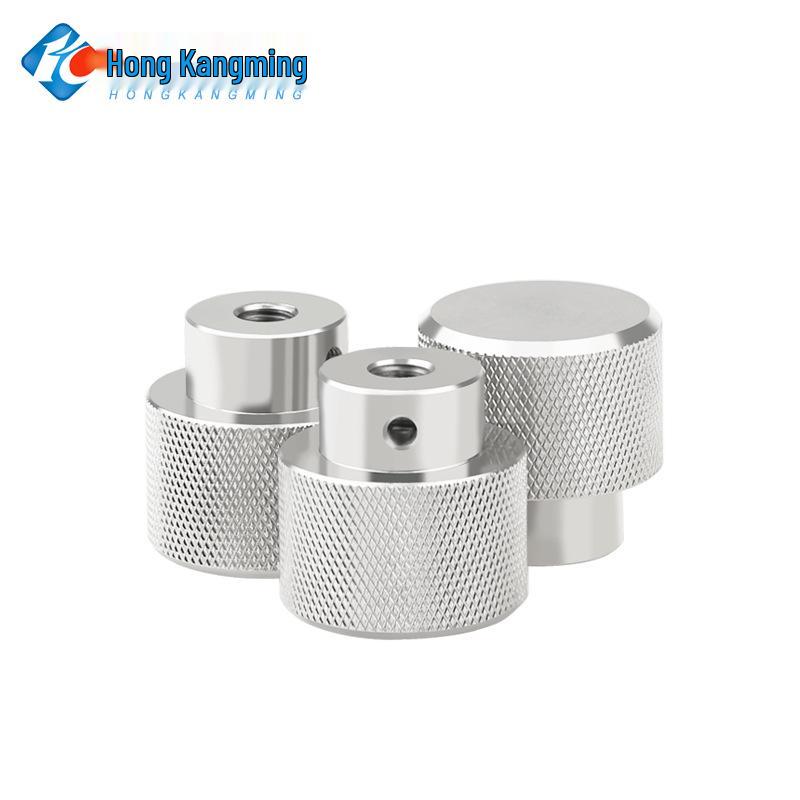 Hongkangming Stainless Steel Knurled Hand-Twist Nut for M3-M12.