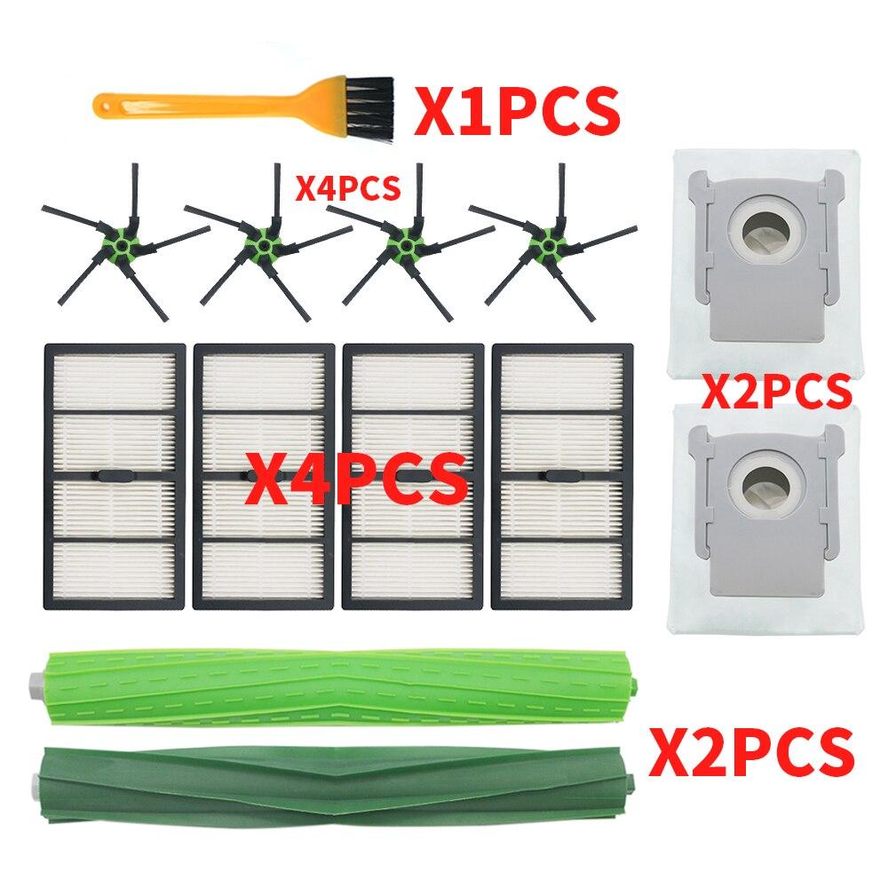 Filters Side Brushes Roller Brush for iRobot Roomba S9 (9150), S9+ (9550) Robot Vacuum Cleaner Accessories Replacement Parts Kit