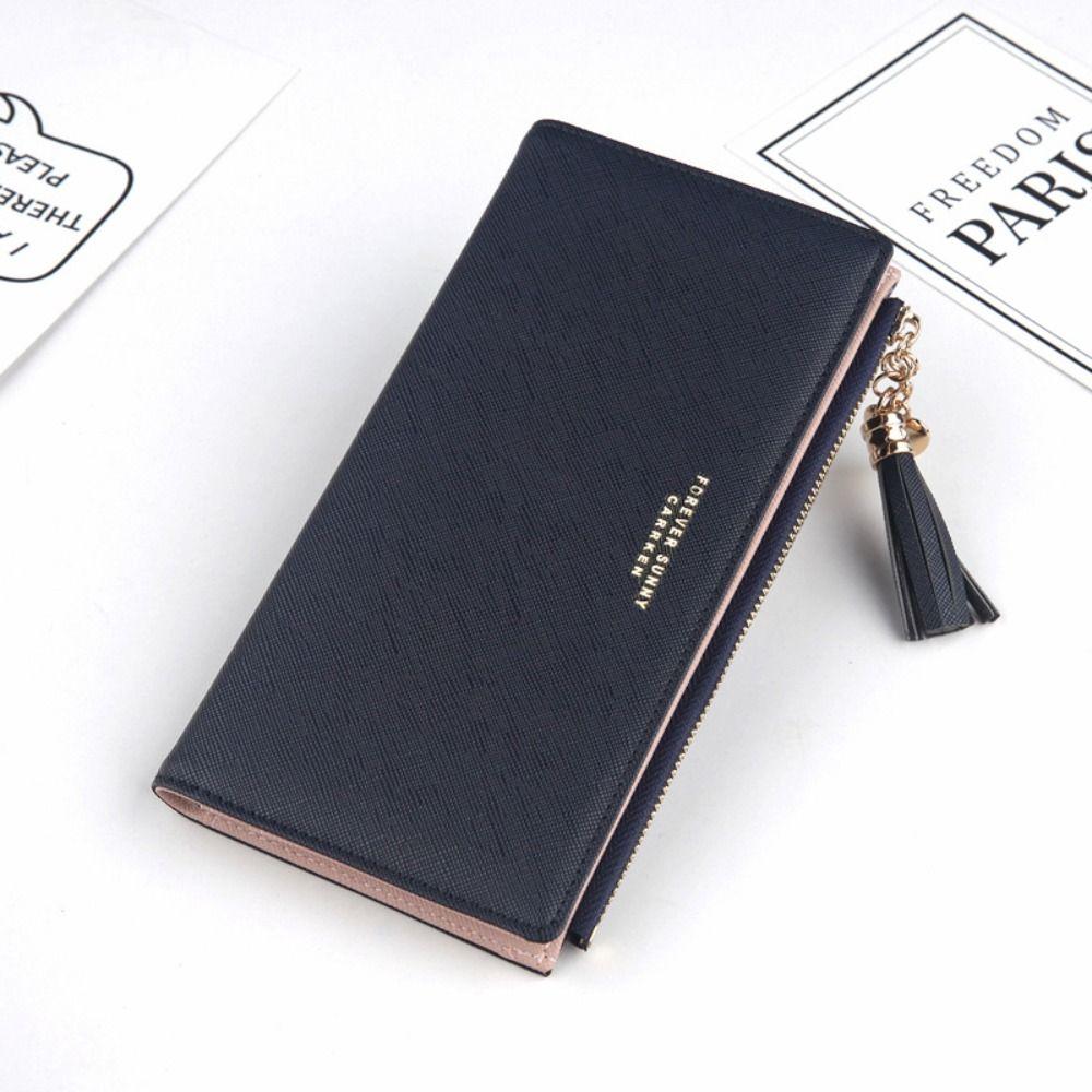 

Large Capacity Wallet Zipper Card Holder Fashion Coin Purse Women