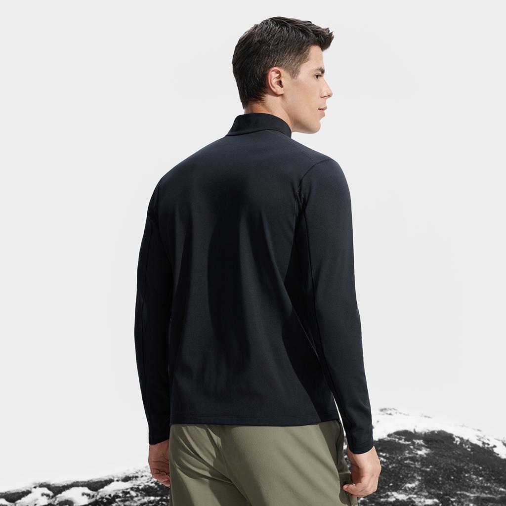 Fila Explorer Hochwertiges Lässiges Sportliches Klassisches Bequemes Weiches Strick Langarm T-Shirt Herren Tops A11M547203FBK