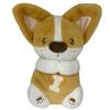 JOYBLISS Baby Breathing Capybara Soothing Plush Bear Doll with Music Lights Rhythmic Breathing Sleeping Companion Doll Baby Sleep Soother