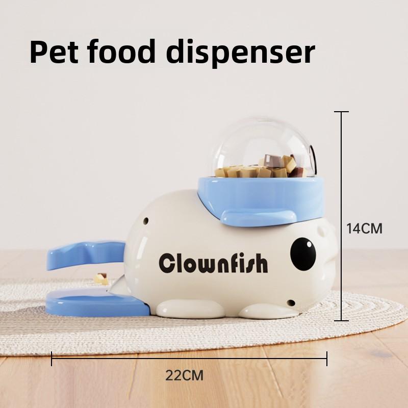 

Pet Toys for Self-entertainment and Boredom, Leaky Yellow Duck Pet Feeders, Cat and Dog Interactive Toys for Training белый/синий