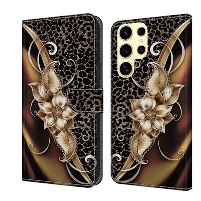 Metal Flower Pattern PU Leather Book Case for iPhone Samsung Huawei Honor Google Redmi Xiaomi LG Motorola Sony Nokia Oneplus Oppo