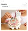 Pink Horse Money Box - Zodiac Year of the Horse Ornament, Birthday Gift, Creative Piggy Bank, Money Jar