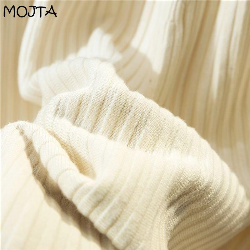 Женская элегантная повседневная уличная офисная юбка с высокой талией — фото 20