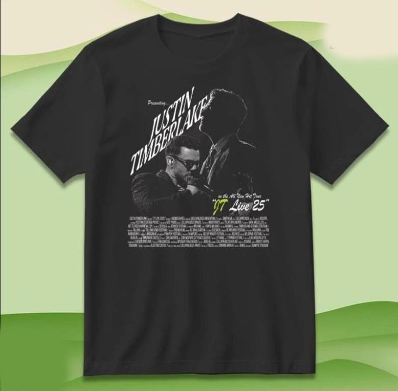 Justin Timberlake Kaunus Tour 2026 T-shirt size S-5XL XXXXL