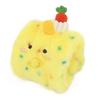 Cat Toys Cute Roll Plush Doll Cartoon Bite-Resistant Interactive Toy for Small Medium Dogs Built-in Rattle Paper Safe Skin-Friendly Pet Toy