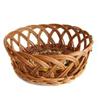 Round Jali Deep Cane Bamboo Basket | Fruit | Vegetable | Kitchen | Chapati Basket | Gift Packing Multipurpose