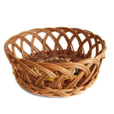 Round Jali Deep Cane Bamboo Basket | Fruit | Vegetable | Kitchen | Chapati Basket | Gift Packing Multipurpose