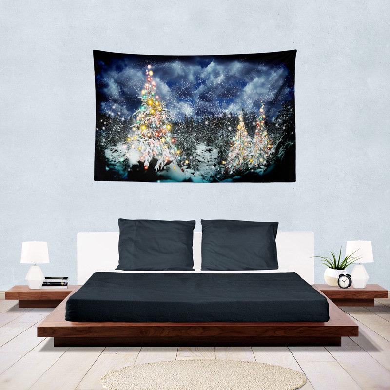 Halloween Kids Costume Tapestry Wall Hanging Jack O Lantern Full Moon Bat Spooky Night Aesthetic Wall Art Bedroom Decor